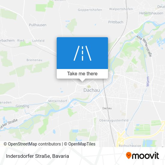 Indersdorfer Straße map