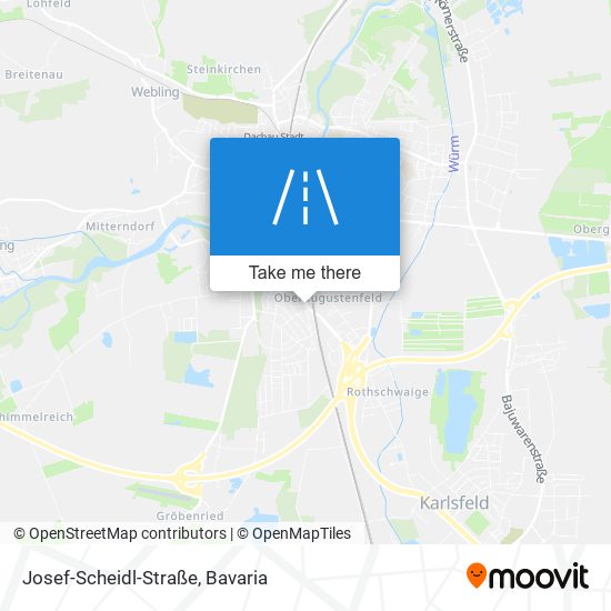 Josef-Scheidl-Straße map