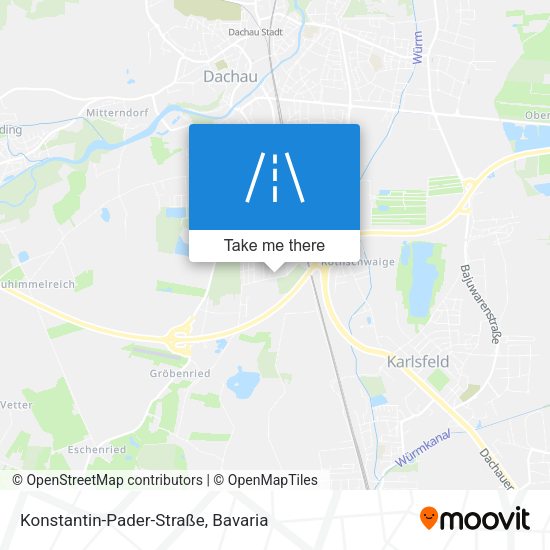 Konstantin-Pader-Straße map