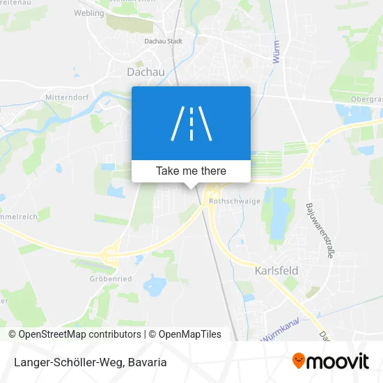 Карта Langer-Schöller-Weg