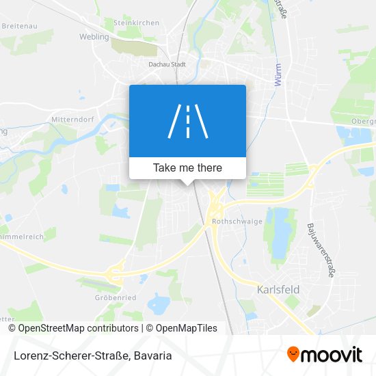 Lorenz-Scherer-Straße map