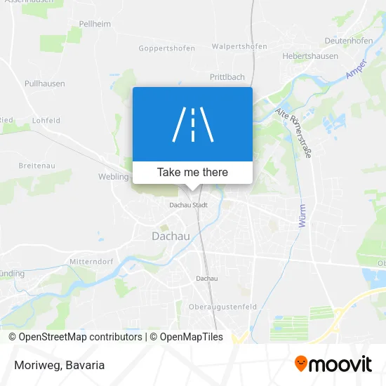 Карта Moriweg
