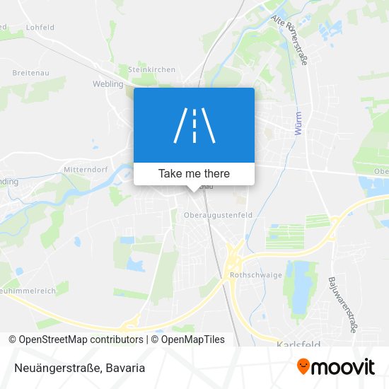 Neuängerstraße map