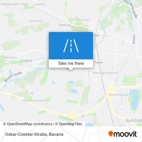 Oskar-Coester-Straße map