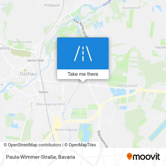 Карта Paula-Wimmer-Straße
