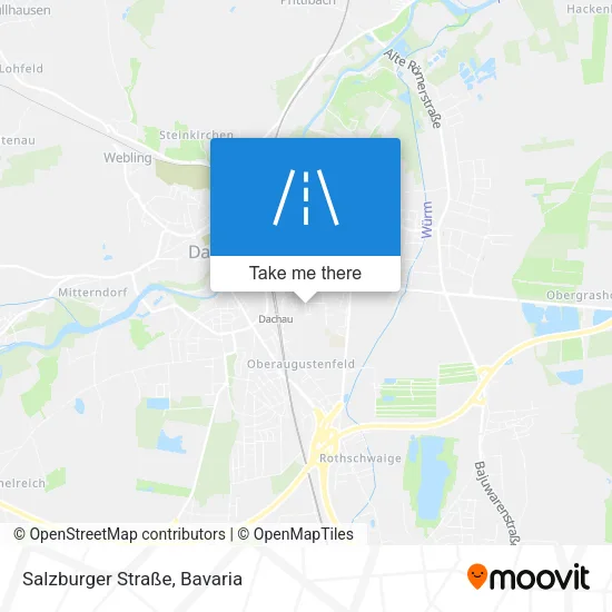Salzburger Straße map
