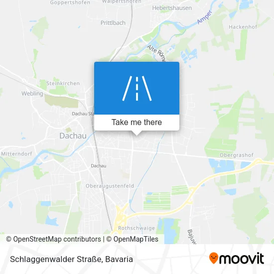 Карта Schlaggenwalder Straße