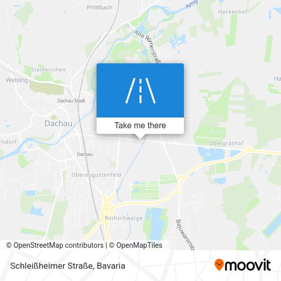 Schleißheimer Straße map