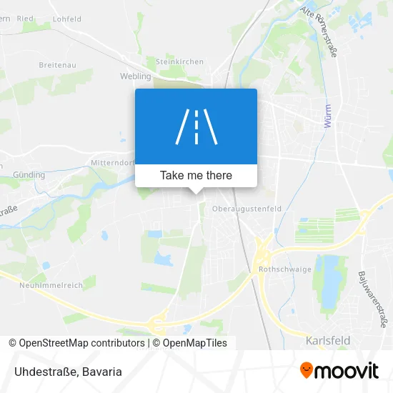 Uhdestraße map
