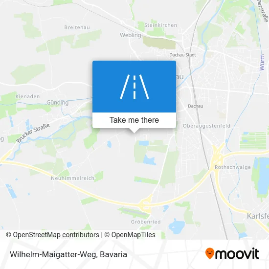 Карта Wilhelm-Maigatter-Weg