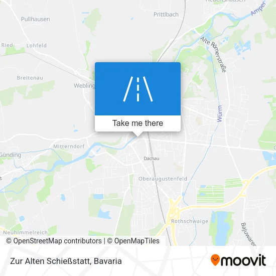 Карта Zur Alten Schießstatt