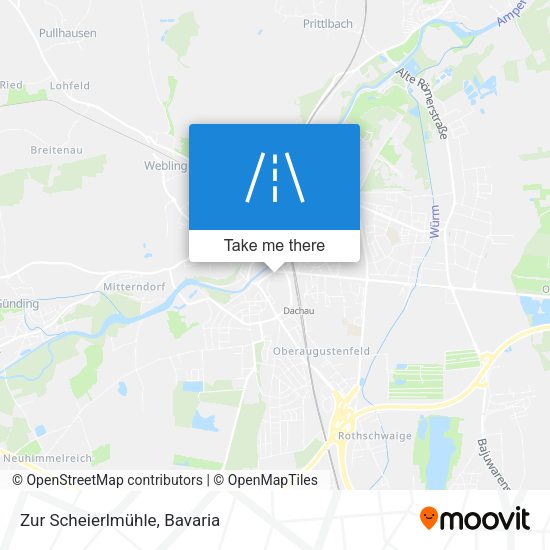 Zur Scheierlmühle map