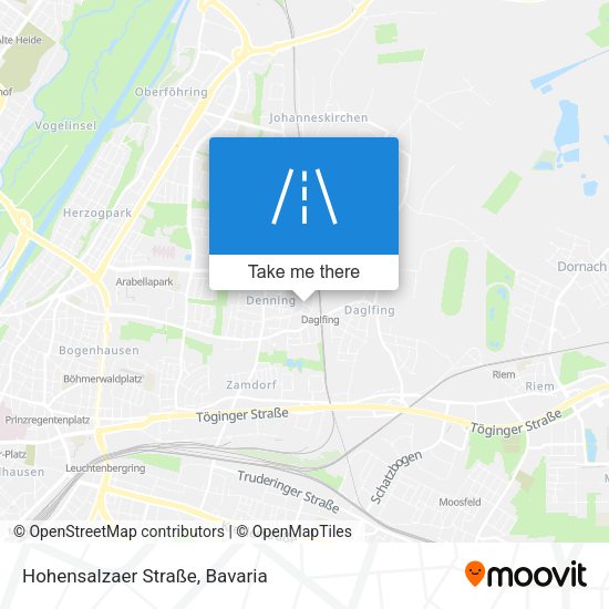 Hohensalzaer Straße map