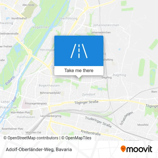 Карта Adolf-Oberländer-Weg