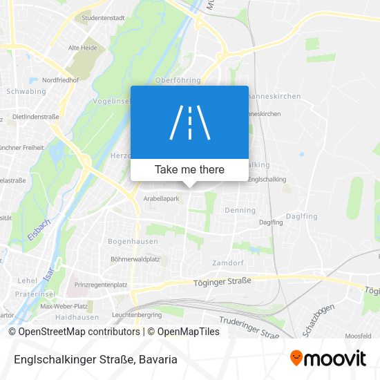 Englschalkinger Straße map