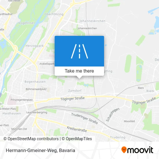 Hermann-Gmeiner-Weg map