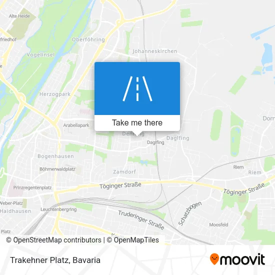 Карта Trakehner Platz