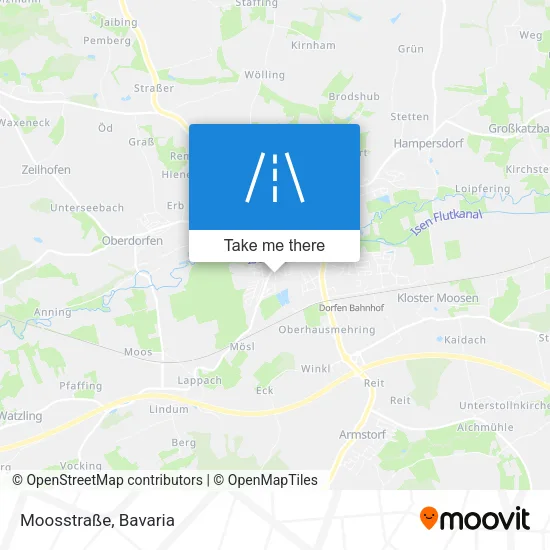 Moosstraße map