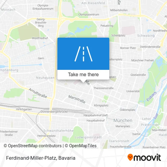 Карта Ferdinand-Miller-Platz