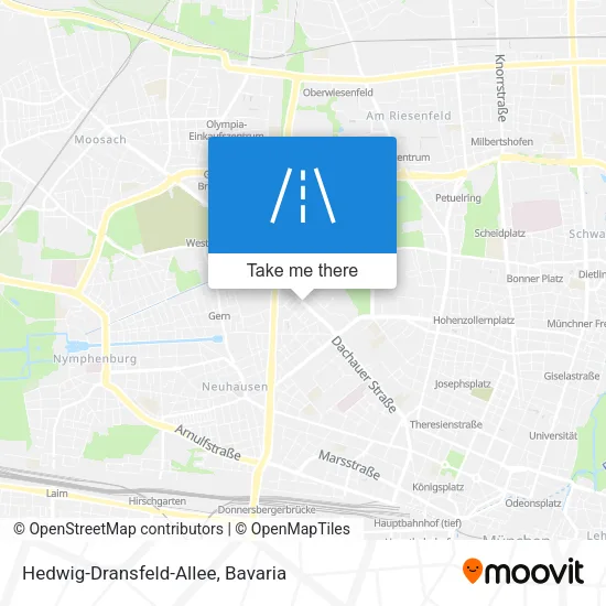 Карта Hedwig-Dransfeld-Allee