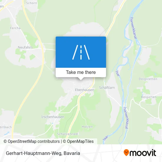 Карта Gerhart-Hauptmann-Weg