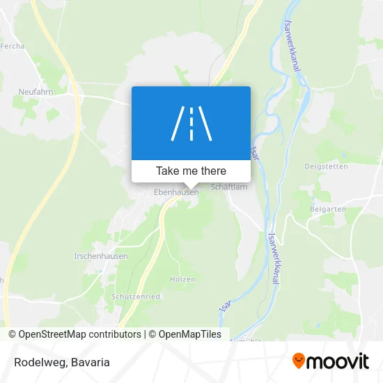 Карта Rodelweg