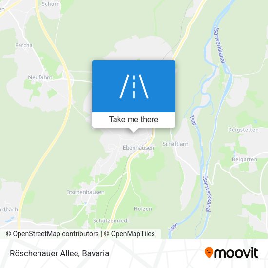 Röschenauer Allee map