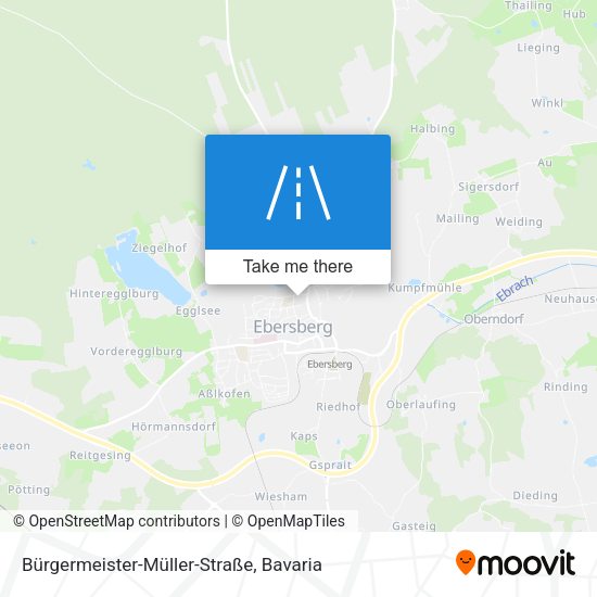 Bürgermeister-Müller-Straße map