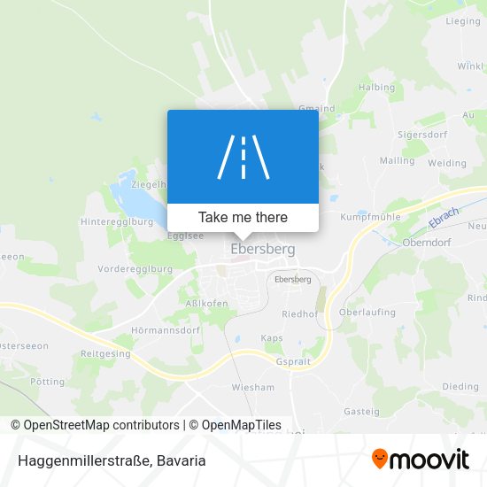 Haggenmillerstraße map