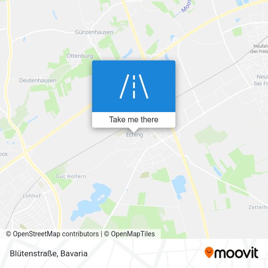 Blütenstraße map