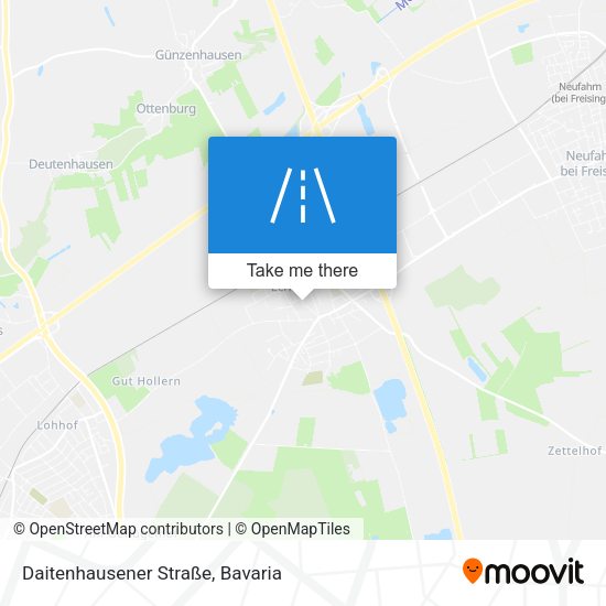 Daitenhausener Straße map