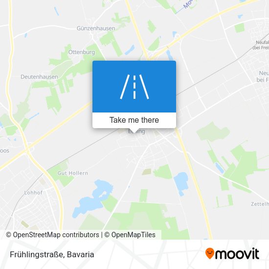 Frühlingstraße map