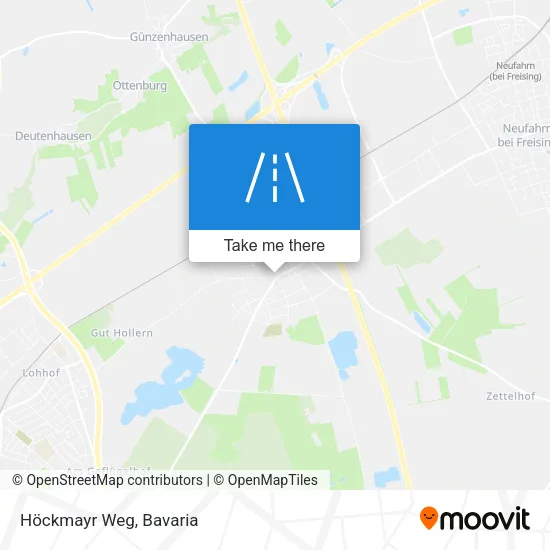 Карта Höckmayr Weg