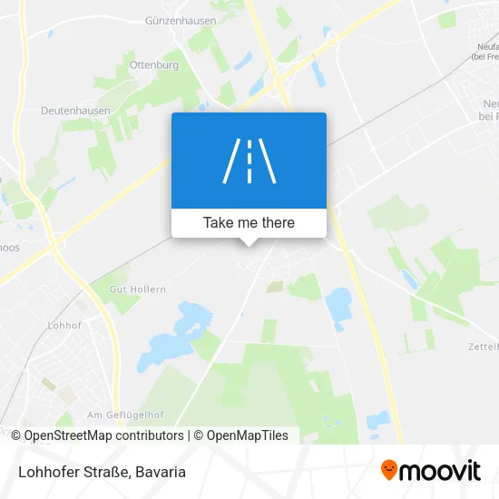 Карта Lohhofer Straße