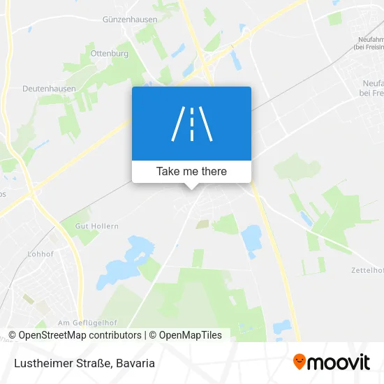 Карта Lustheimer Straße