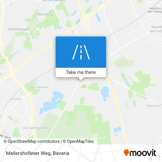 Карта Mallershofener Weg