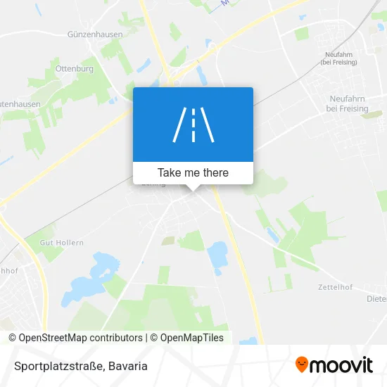 Карта Sportplatzstraße