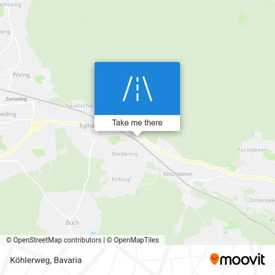 Köhlerweg map