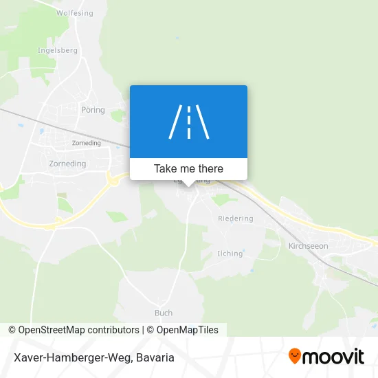 Карта Xaver-Hamberger-Weg