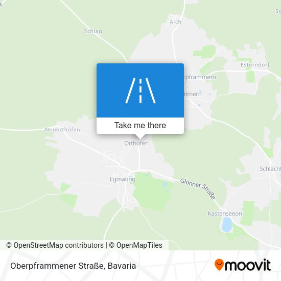Oberpframmener Straße map