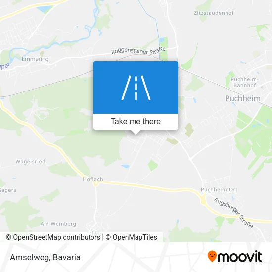 Карта Amselweg