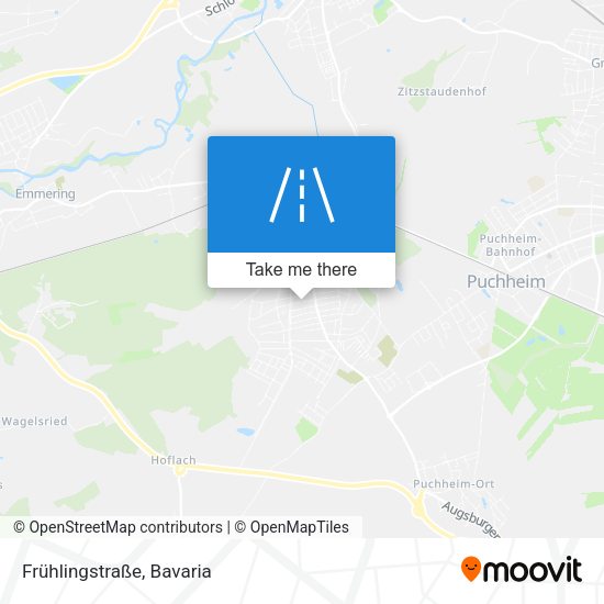 Frühlingstraße map