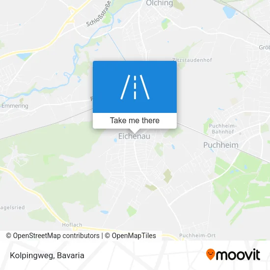 Карта Kolpingweg