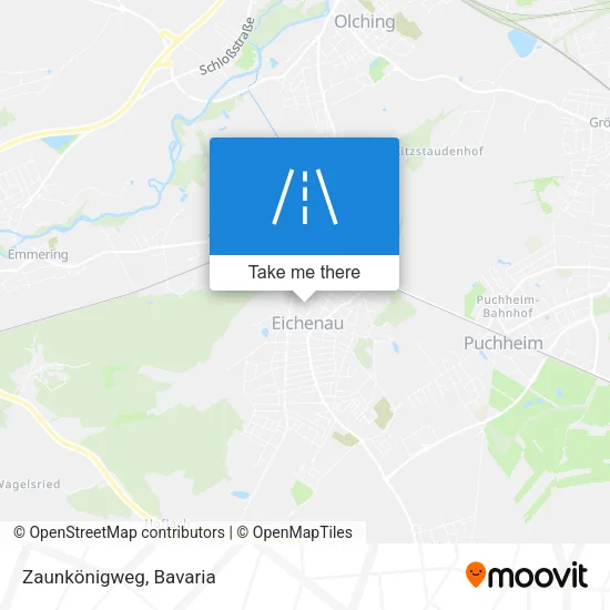 Карта Zaunkönigweg