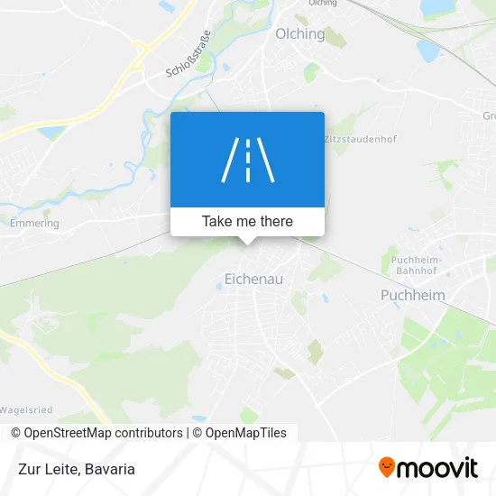 Карта Zur Leite