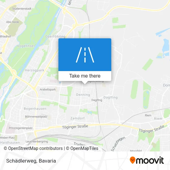 Карта Schädlerweg