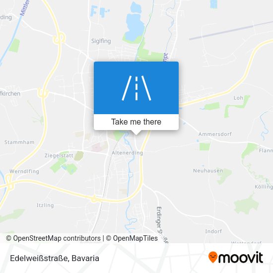 Edelweißstraße map