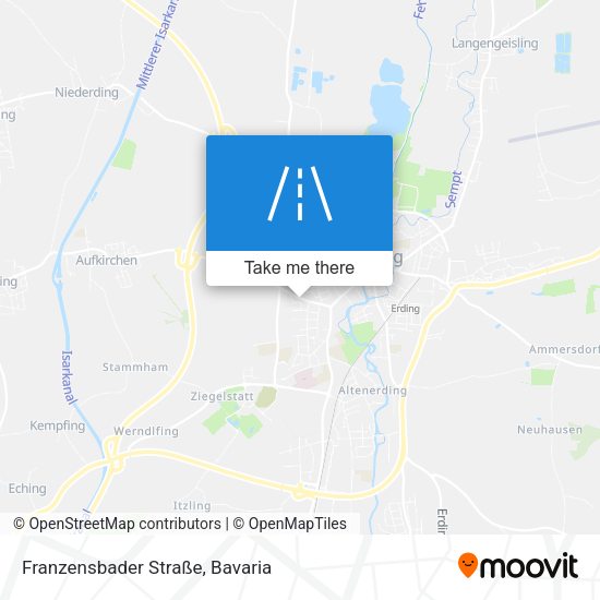 Franzensbader Straße map
