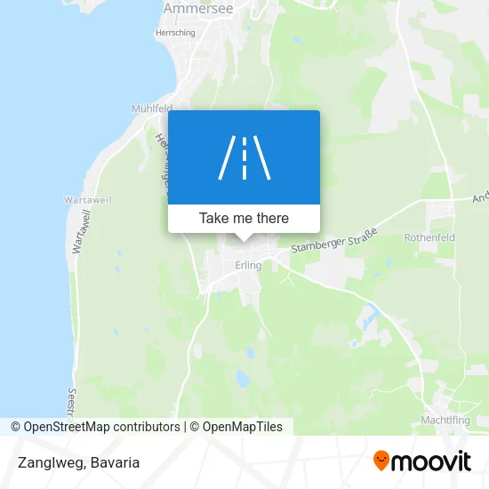 Карта Zanglweg