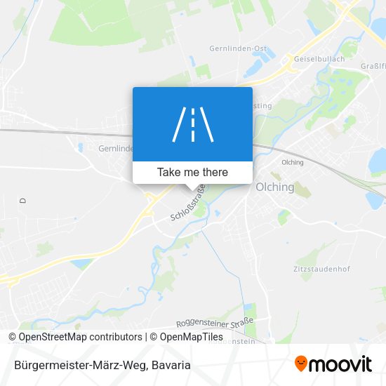 Bürgermeister-März-Weg map